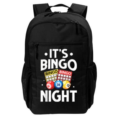 Cute Bingo Design For Men Women Bingo Lovers Casino Gambling Daily Commute Backpack