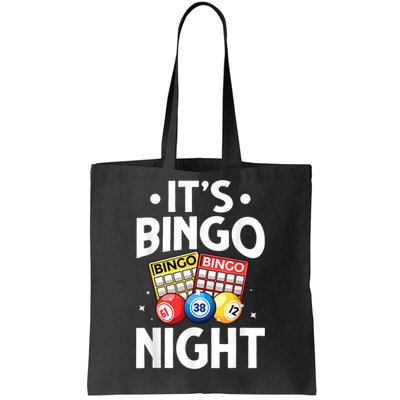 Cute Bingo Design For Men Women Bingo Lovers Casino Gambling Tote Bag