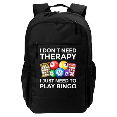 Cute Bingo Design For Men Women Casino Gambling Bingo Lovers Daily Commute Backpack