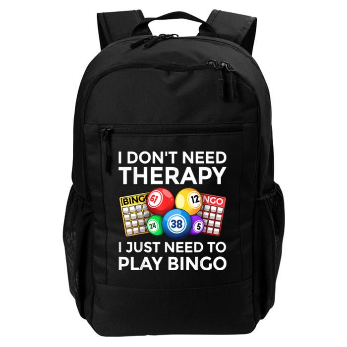 Cute Bingo Design For Men Women Casino Gambling Bingo Lovers Daily Commute Backpack