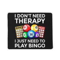 Cute Bingo Design For Men Women Casino Gambling Bingo Lovers Mousepad