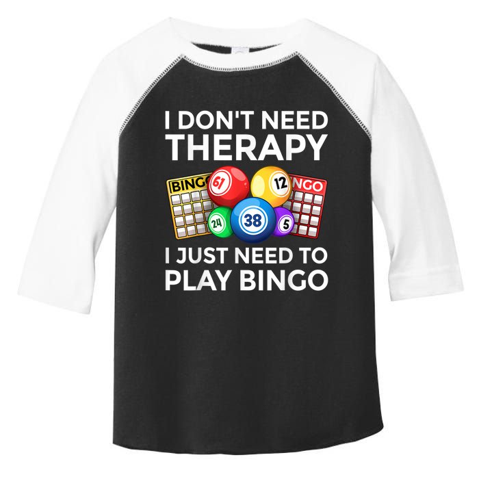 Cute Bingo Design For Men Women Casino Gambling Bingo Lovers Toddler Fine Jersey T-Shirt