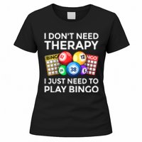 Cute Bingo Design For Men Women Casino Gambling Bingo Lovers Women's T-Shirt