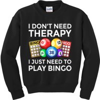 Cute Bingo Design For Men Women Casino Gambling Bingo Lovers Kids Sweatshirt