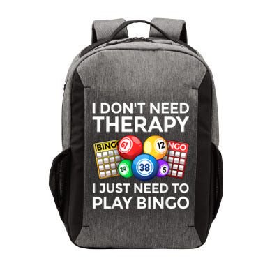 Cute Bingo Design For Men Women Casino Gambling Bingo Lovers Vector Backpack