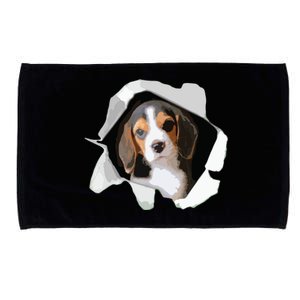 Cute Beagle Dog Puppy Lover Men Women Microfiber Hand Towel