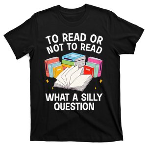 Cute Book Design For Wo Bookworm Reader Book Lover T-Shirt