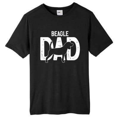 Cute Beagle Dad Dog Puppy Lover Father Cute Gift Tall Fusion ChromaSoft Performance T-Shirt