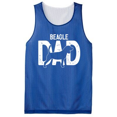 Cute Beagle Dad Dog Puppy Lover Father Cute Gift Mesh Reversible Basketball Jersey Tank