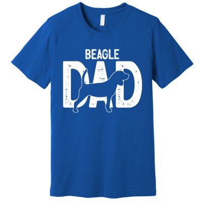 Cute Beagle Dad Dog Puppy Lover Father Cute Gift Premium T-Shirt