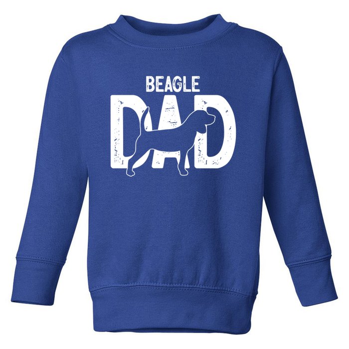 Cute Beagle Dad Dog Puppy Lover Father Cute Gift Toddler Sweatshirt