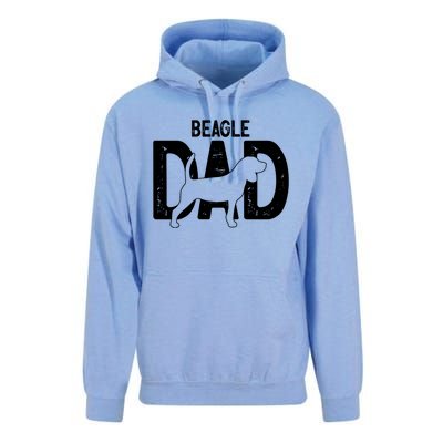 Cute Beagle Dad Dog Puppy Lover Father Cute Gift Unisex Surf Hoodie