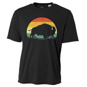 Cool Bison Design For Women Buffalo Bison Lovers Cooling Performance Crew T-Shirt