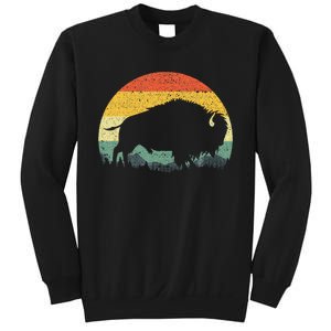 Cool Bison Design For Women Buffalo Bison Lovers Sweatshirt