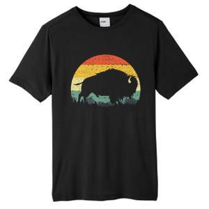 Cool Bison Design For Women Buffalo Bison Lovers Tall Fusion ChromaSoft Performance T-Shirt