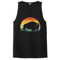 Cool Bison Design For Women Buffalo Bison Lovers PosiCharge Competitor Tank