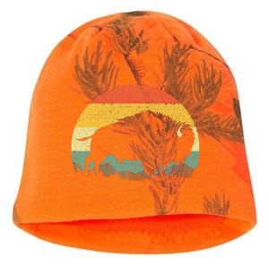 Cool Bison Design For Women Buffalo Bison Lovers Kati - Camo Knit Beanie