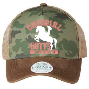 Cowgirl Butts Drive Me Nuts Cowboy Funny Gift For Howdy Gift Legacy Tie Dye Trucker Hat