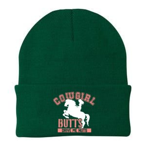 Cowgirl Butts Drive Me Nuts Cowboy Funny Gift For Howdy Gift Knit Cap Winter Beanie