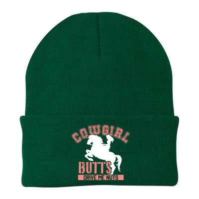 Cowgirl Butts Drive Me Nuts Cowboy Funny Gift For Howdy Gift Knit Cap Winter Beanie