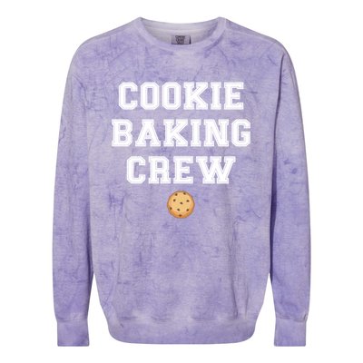 Cookie Baker Design Cookie Baking Crew Gift Colorblast Crewneck Sweatshirt