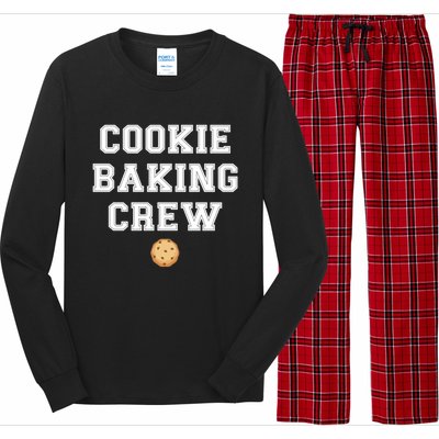 Cookie Baker Design Cookie Baking Crew Gift Long Sleeve Pajama Set