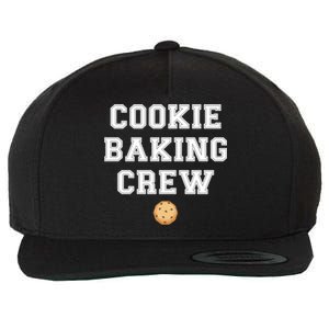 Cookie Baker Design Cookie Baking Crew Gift Wool Snapback Cap