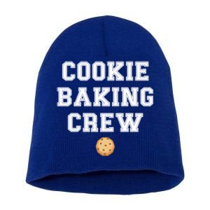 Cookie Baker Design Cookie Baking Crew Gift Short Acrylic Beanie