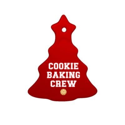 Cookie Baker Design Cookie Baking Crew Gift Ceramic Tree Ornament