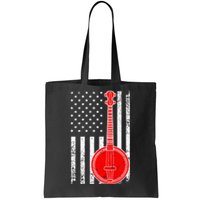 Cool Banjo Design Bluegrass Banjo Player Tote Bag