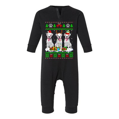 Christmas Boxer Dog Puppy Lover Ugly Xmas Sweater Meaningful Gift Infant Fleece One Piece