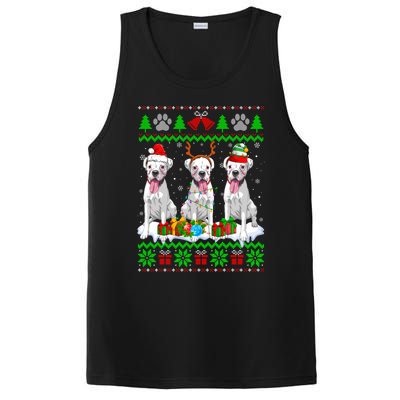 Christmas Boxer Dog Puppy Lover Ugly Xmas Sweater Meaningful Gift PosiCharge Competitor Tank