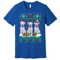 Christmas Boxer Dog Puppy Lover Ugly Xmas Sweater Meaningful Gift Premium T-Shirt