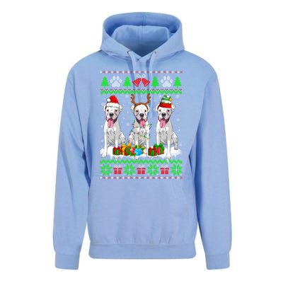 Christmas Boxer Dog Puppy Lover Ugly Xmas Sweater Meaningful Gift Unisex Surf Hoodie