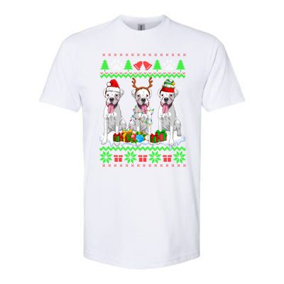 Christmas Boxer Dog Puppy Lover Ugly Xmas Sweater Meaningful Gift Softstyle CVC T-Shirt