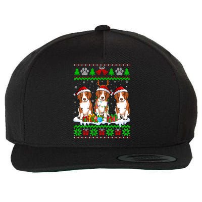 Christmas Beagle Dog Puppy Lover Ugly Xmas Sweater Meaningful Gift Wool Snapback Cap