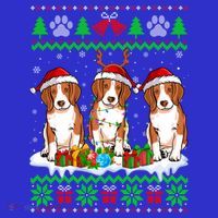 Christmas Beagle Dog Puppy Lover Ugly Xmas Sweater Meaningful Gift Tall T-Shirt