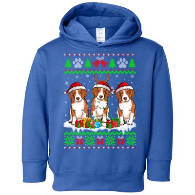 Christmas Beagle Dog Puppy Lover Ugly Xmas Sweater Meaningful Gift Toddler Hoodie