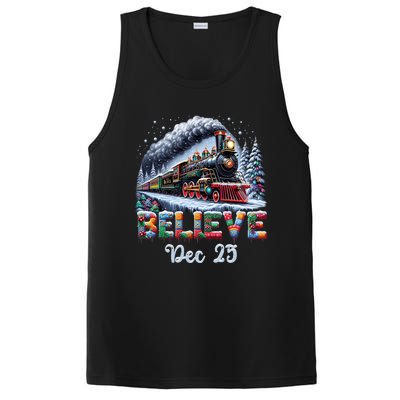 Christmas Believe Dec 25 North Pole All Abroad PosiCharge Competitor Tank