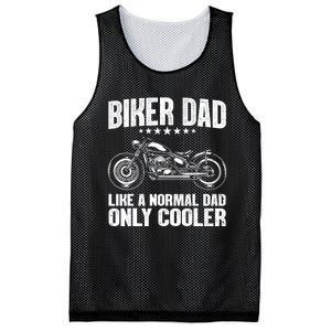 Cool Biker Design For Dad Motorcycling Motorcycle Biker Mesh Reversible Basketball Jersey Tank