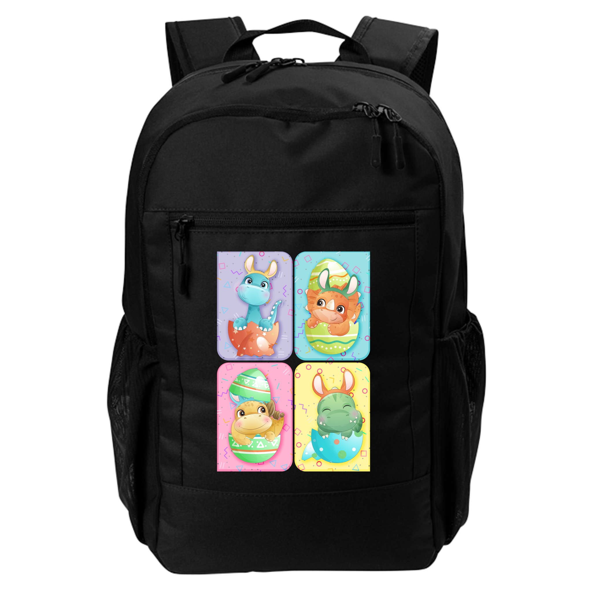 Cute Baby Dinosaurs Easter Eggs Backpack