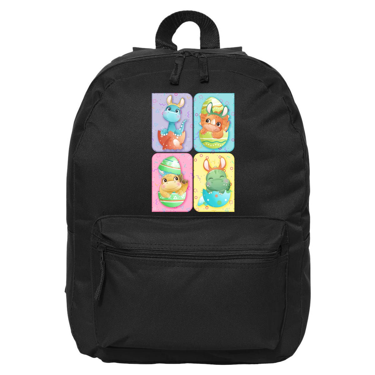 Cute Baby Dinosaurs Easter Eggs 16 in Basic Backpack