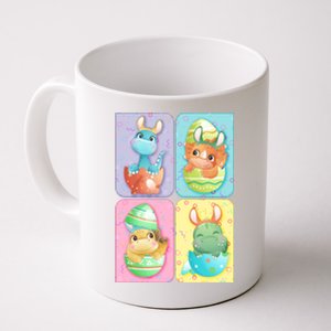 Cute Baby Dinosaurs Easter Eggs Coffee Mug