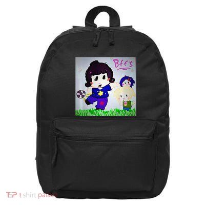 Cute Bff Drawing Premium 16 in Basic Backpack