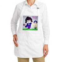 Cute Bff Drawing Premium Apron