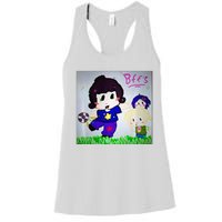 Cute Bff Drawing Premium Women's Racerback Tank