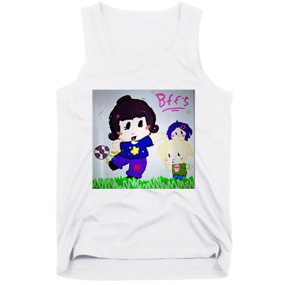 Cute Bff Drawing Premium Tank Top