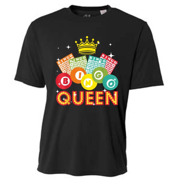 Cute Bingo Designs For Women Mom Bingo Lovers Casino Players Cooling Performance Crew T-Shirt