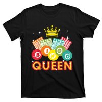 Cute Bingo Designs For Women Mom Bingo Lovers Casino Players T-Shirt