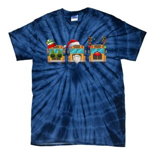 Christmas Bus Driver School Student Tie-Dye T-Shirt